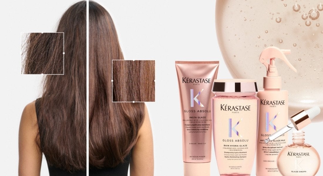 Rutina para cabello brillante Gloss Absolu